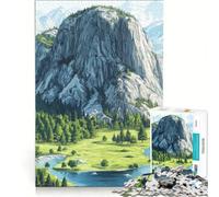Puzzle per adulti da 1000 pezzi Tranquilla fuga in montagna gioco interattivo per divertimento in famiglia compleanni e altre occasioni 38x52cm