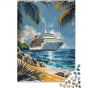 Puzzle Per Adulti Da 1000 Pezzi Tropical Cruise Paradise-1 Puzzle Per Adolescenti Giocattoli Fai Da Te Un'opera D'arte Offerta Come Regalo Per Tutta La Famiglia 70x50cm/1000pcs