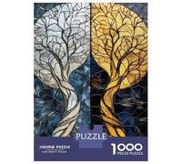 Puzzle Per Adulti Da 1000 Pezzi Twilight Symphony Duality of Light And Shadow Puzzle Per Adolescenti Gioco Pratico Decorazione Per La Casa Regali Di Natale E Compleanno 38x26cm/1000pcs