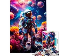 Puzzle per adulti da 1000 pezzi un bellissimo caos che stimola la mente e favorisce l'attività cerebrale donne antistress adatto a partire dai 14 anni (38x52cm)
