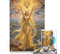 Puzzle per adulti da 1000 pezzi "Una nuova terra ti aspetta" gioco per famiglie rilassante e stimolante idea regalo 50x75cm