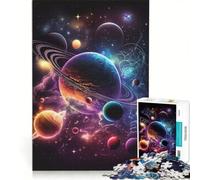 Puzzle per adulti da 1000 pezzi: Un'avventura intergalattica, gioco educativo, regalo di compleanno, ideale come decorazione da scrivania 50x75cm