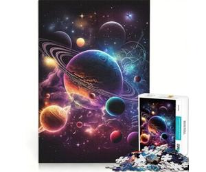 Puzzle per adulti da 1000 pezzi: Un'avventura intergalattica, gioco educativo, regalo di compleanno, ideale come decorazione da scrivania 50x75cm