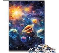 Puzzle per adulti da 1000 pezzi, Universo colorato, gioco interattivo per famiglie, ideale per adolescenti, rompicapo (dimensioni: 26x38cm)