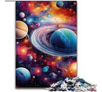Puzzle per adulti da 1000 pezzi, Universo colorato, ideale per adolescenti e collezionisti, regalo da viaggio, attività per famiglie (dimensioni: 50x75cm)