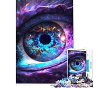 Puzzle per adulti da 1000 pezzi Universo Occhio del Drago Difficile e Sfida Gioco Divertente per ragazzi dai 14 anni in su (50x75cm)