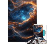 Puzzle per adulti da 1000 pezzi "Universo tra i Cosmici" per compleanno Natale decorazione per la casa gioco per famiglie dai 14 anni in su 50x75cm
