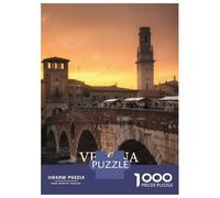 Puzzle Per Adulti Da 1000 Pezzi VERONA Puzzle Per Adulti Giochi Divertenti Difficile Difficile Compleanno E Regali Unici 70x50cm/1000pcs