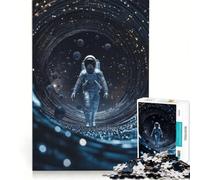 Puzzle per adulti da 1000 pezzi "Viaggiatore Cosmico", gioco educativo, rilassante e stimolante per la mente, ideale come regalo di compleanno o per occasioni speciali 38x52cm