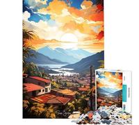 Puzzle per adulti da 1000 pezzi viaggio a San Jose puzzle fai-da-te per adulti ideale per passare il tempo durante le vacanze a casa un regalo perfetto per gli appassionati di videogiochi (50x75cm)