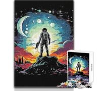 Puzzle per adulti da 1000 pezzi, Viaggio nello spazio, Dipingi, Apprendimento, Gioco educativo, Ottimo regalo per giochi (dimensioni 38x52cm)