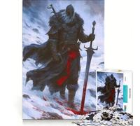 Puzzle per adulti da 1000 pezzi Vichingo Berserk Cavaliere delle Nevi Gioco divertente per tutta la famiglia con pezzi a incastro di forma casuale 38x52cm