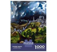 Puzzle Per Adulti Da 1000 Pezzi View of Toledo by El Greco Puzzle Per Adulti Giochi Rilassanti Difficili Ottimo Regalo Per I Giocatori 52x38cm/1000pcs