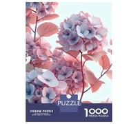 Puzzle Per Adulti Da 1000 Pezzi Vintage Hydrangea Flowers Puzzle Per Adulti Gioco Pratico Migliora La Memoria Attività Divertenti A Casa 70x50cm/1000pcs