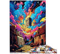 Puzzle per adulti da 1000 pezzi Visby mura della città Impossible Puzzle per è ideale come regalo per tutta la famiglia 38 x 52 cm per adolescenti dai 14 anni in su