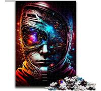 Puzzle per adulti da 1000 pezzi, Volto di mille mondi, per bambini dai 14 anni in su Ogni pezzo è unico Gioco divertente e stimolante per tutta la famiglia Ottimo regalo (dimensioni 50x75cm)