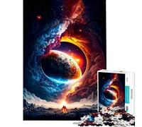 Puzzle per adulti da 1000 pezzi Vulcano Marziano sfida educativa gioco difficile e divertente per ragazzi dai 14 anni in su (38x52cm)