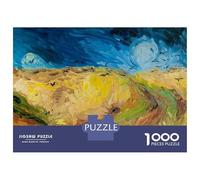 Puzzle Per Adulti Da 1000 Pezzi Wheat Field with Crows Puzzle Gioco Rompicapo Antistress Regali Unici Per Compleanno E Natale 38x26cm/1000pcs