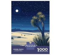 Puzzle Per Adulti Da 1000 Pezzi White Sands National Park Puzzle Per Adulti Gioco Rompicapo Regali Per Donne Attività Divertenti A Casa 52x38cm/1000pcs
