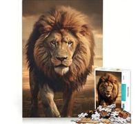 Puzzle per adulti da 1000 pezzi Wild Majesty antistress ideale per l'interazione genitore-figlio compleanni e altre occasioni 50x75cm