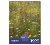 Puzzle Per Adulti Da 1000 Pezzi Wildflower Field Puzzle Gioco Rompicapo Antistress Regalo Di Compleanno E Unico 52x38cm/1000pcs