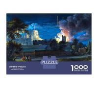 Puzzle Per Adulti Da 1000 Pezzi Windsor Castle at Night Puzzle Per Adulti Gioco Pratico Difficile Difficile Regali Unici Per Compleanno E Natale 52x38cm/1000pcs