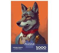 Puzzle Per Adulti Da 1000 Pezzi Wolf Enchanted World Puzzle Per Adulti Giocattoli Antistress Un'opera D'arte Attività Divertenti A Casa 52x38cm/1000pcs