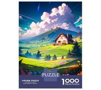 Puzzle Per Adulti Da 1000 Pezzi Zen Meadow Escape Puzzle Per Adulti Gioco Rompicapo Regali Per Donne Attività Divertenti A Casa 52x38cm/1000pcs