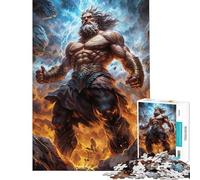 Puzzle per adulti da 1000 pezzi Zeus Un gioco interattivo un'opera d'arte compleanno e Natale (dimensioni 38x26cm)