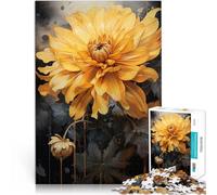 Puzzle per adulti da 2000 pezzi bellissimo crisantemo Fatto di cartone per e da 14 anni in su Giocattolo educativo antistress Regalo di compleanno, regali, arte murale misurare:70x100cm