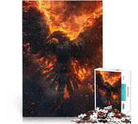 Puzzle per adulti da 2000 pezzi “Fenice di fuoco” Fatto di carta，per 14+ Vacanze a casa: ammazzare il tempo Collezione degli artisti, Belle arti。misurare：70x100cm/27.5x39.3pollice