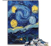 Puzzle per adulti da 2000 pezzi, gioco stimolante, ambientato nella notte stellata, giocattoli, offerte regalo per tutta la famiglia, dai 14 anni in su, 70x100cm