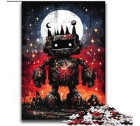 Puzzle per adulti da 2000 pezzi, puzzle misterioso con robot, gioco stimolante e gioco per famiglie, regali di Babbo Natale segreto, 70x100cm