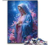 Puzzle per adulti da 2000 pezzi raffigurante il ritratto di Maria Madre, ideale come regalo per tutta la famiglia (70x100cm)