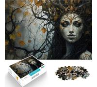 Puzzle per adulti da 2000 pezzi Spirito della foresta Fatto di carta,Adatto a partire dai 14 anni Gioco antistress per famiglie, sfida difficile Migliorare l'amore tra le coppie。misurare:70x100cm