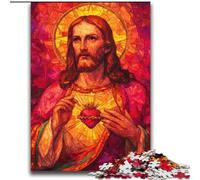 Puzzle per adulti da 2000 pezzi sull'arte di Gesù Difficili da completare ma divertenti e umoristici, con poster abbinato e foglio di quiz 70x100cm