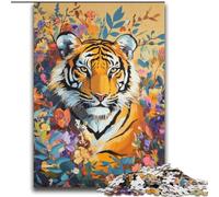 Puzzle per adulti da 2000 pezzi, Tigre nella giungla, per bambini dai 14 anni in su, giochi divertenti, attività divertenti a casa, regali di compleanno, regali di viaggio, 70x100cm