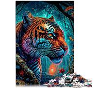 Puzzle per adulti da 2000 pezzi Tigre Puzzle interessanti per la riduzione dello stress 27,56 "x 39,37" Migliora la memoria Adatto per adolescenti da 14 anni e oltre