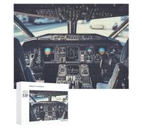 Puzzle per adulti da 520 pezzi, fantastici puzzle per aerei, grandi puzzle, gioco, decompressione, tempo libero, intrattenimento, puzzle in legno, relax, giocattoli sensoriali, decorazione della