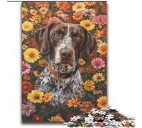 Puzzle per adulti "Dalmata tra i fiori", 2000 pezzi, gioco difficile e stimolante, gioco educativo per famiglie, per compleanni e Natale (70x100cm)