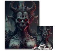 Puzzle per adulti Dark Lord 1000 pezzi, puzzle difficili per adulti, rompicapo impegnativo per adolescenti, divertimento per serate di gioco in famiglia, 50x75cm/19,68x29,52 pollici