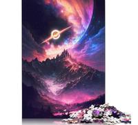 Puzzle per adulti Dawn of Black Hole, 1500 pezzi, in legno riciclato al 100%, per ragazzi e ragazze, 1500 pezzi (85x57 cm)