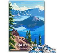 Puzzle per adulti del Parco Nazionale del Lago Crater, 2000 pezzi, gioco per famiglie, antistress, sfida difficile, ottimi regali e giocattoli (70X100cm)