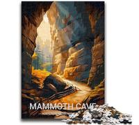 Puzzle per adulti del Parco nazionale di Mammoth Cave, 1000 pezzi, arte interessante, riduzione dello stress, lista dei desideri con Babbo Natale per età 14 anni, 1000 pezzi (50x75cm)