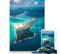 Puzzle per adulti delle Isole Whitsunday, 1000 pezzi, stimolante per l'analisi, ideale per il relax e il tempo libero, con incastri precisi, perfetto come regalo invernale (38x52cm)
