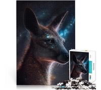 Puzzle per adulti di 1000 pezzi Animali canguro Puzzle interessanti per ridurre lo stress migliorano la memoria degli adolescenti dai 14 anni e oltre 26x38cm