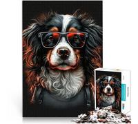 Puzzle per adulti di 1000 pezzi Art Dogs Puzzle interessanti per la riduzione dello stress Splendidi regali e giocattoli Adatto per adolescenti dai 14 anni e oltre 26 x 38 cm