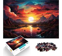 Puzzle per adulti di 1000 pezzi paesaggi interessanti riduzione dello stress 50x70cm Gioco stimolante e gioco familiare per adolescenti da 14 anni e oltre