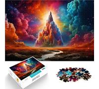 Puzzle per adulti di 1000 pezzi razzo magico e colorato puzzle interessanti per la riduzione dello stress Un'opera d'arte Adatto per adolescenti dai 14 anni e oltre 50x70cm