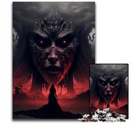 Puzzle per adulti di Arti Oscure, 1000 pezzi, puzzle impegnativi, gioco decorativo fai da te, giocattolo interattivo per famiglie, 26X38CM/10,23x14,96 pollici